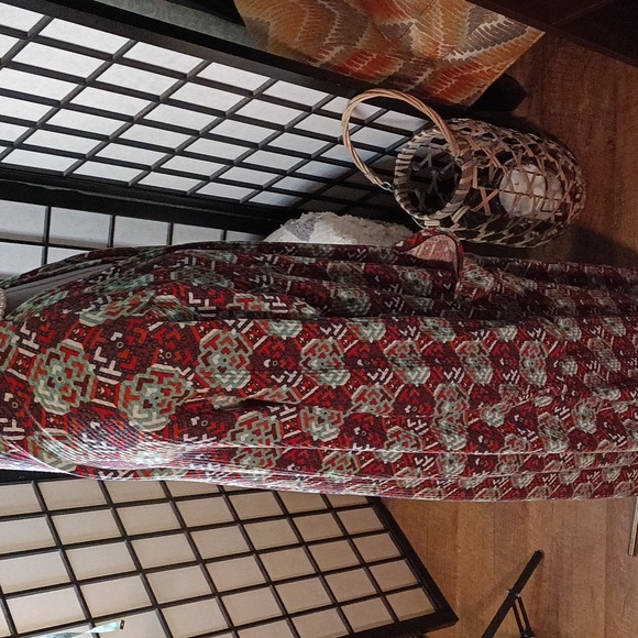 LuLaRoe Print long Cardigan tunic❤️❤️❤️ - Picture 6 of 10